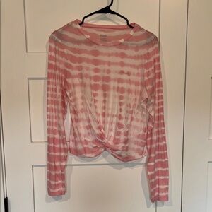 PINK Victoria’s Secret Tie Dye Long Sleeve Top